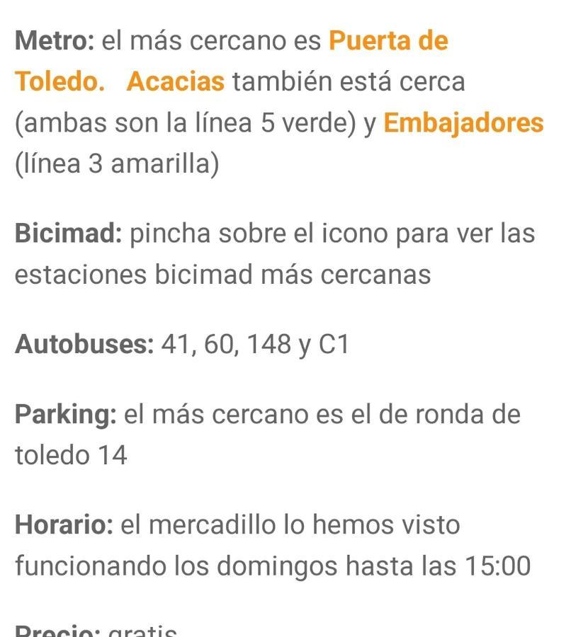 Apartamento Con Encanto Madrid Eksteriør bilde